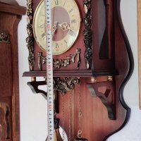 Стар датски механичен стенен часовник, снимка 1 - Антикварни и старинни предмети - 35035988