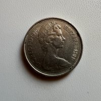 Монета 5 New Pence 1970 г. , снимка 2 - Нумизматика и бонистика - 42661116
