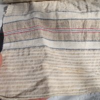 Ленен тъкан плат, снимка 2 - Антикварни и старинни предмети - 39180149