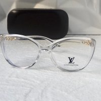 Louis Vuitton Прозрачни слънчеви,диоптрични рамки очила за компютър, снимка 3 - Слънчеви и диоптрични очила - 42765179