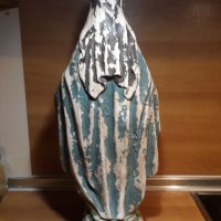 Стара статуетка, фигура, Дева Мария, вис. 58 см., снимка 5 - Антикварни и старинни предмети - 31987901
