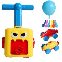 Забавна детска играчка помпа за надуване на  балони в комплект с  колички Balloon, снимка 2 - Други - 35133254