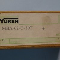 хидравличен регулатор на налягане YUKEN MBA-01-C-10T, снимка 9 - Резервни части за машини - 35032976