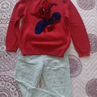 Блуза и панталон за 6-7 г., снимка 1 - Детски комплекти - 42684255