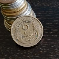 Монета - Франция - 2 франка | 1934г., снимка 1 - Нумизматика и бонистика - 30459071
