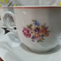 Стар български порцелан чаши за чай , снимка 5 - Антикварни и старинни предмети - 42868307