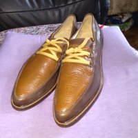 Peter flowers нови маркови италиански обувки естествена кожа размер №45 стелка 285мм, снимка 1 - Ежедневни обувки - 42304602