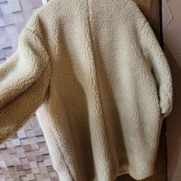 H&M oversized пухено палто,бежево, снимка 9 - Палта, манта - 39603398
