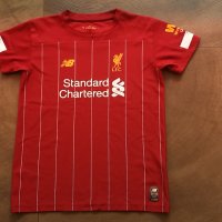 NEW BALANCE FC LIVERPOOL Размер 116 см / 6-7 години оригинална детска тениска 29-51, снимка 1 - Детски тениски и потници - 38071448