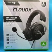 НОВО!!! Гейминг слушалки HyperX CloudX, Xbox , снимка 2 - Слушалки за компютър - 42893762