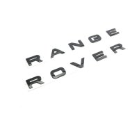 Емблема надпис (лого) RANGE ROVER ЧЕРНА,ПИЯНО ЛАК, снимка 5 - Аксесоари и консумативи - 39839750