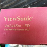 ViewSonic VA2445M-LED, TN панел, Full HD, 5ms, 10 000 000:1, 250cd/m2, снимка 3 - Монитори - 42311397
