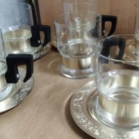 Стъклени чаши за чай , снимка 1 - Чаши - 38806098