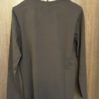 Марка ZIERO чисто нова с  етикета черна мъжка тениска с дълъг ръкав, хубава качествена стегната мате, снимка 6 - Тениски - 37456775