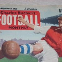 Оригинално старо английско футболно списание от 1957 г., снимка 2 - Други ценни предмети - 19195388