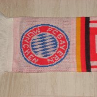 Оригинален плетен футболен фен шал на Байерн Мюнхен Bayern München от сезон 2007/08 с голям размер, снимка 6 - Фен артикули - 35135337