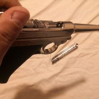 Пистолет Люгер Р 08/ Luger, действаща масивна реплика, снимка 13 - Колекции - 21103692