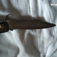 Старо ножче чикия от соца 240х100 ръчна изработка с маркировка, снимка 6 - Ножове - 31519872