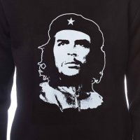 Нов мъжки суичър с дигитален печат на революционера Че Гевара, снимка 5 - Суичъри - 31573330