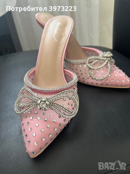 Дамски обувки в розово, снимка 1