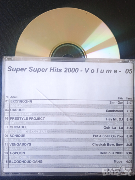 Mega Dance Super Hits 2000 - аудио диск музика, снимка 1