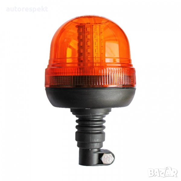LED ЛЕД Аварийна Сигнална Лампа Авариен Буркан Маяк 12V 24V 60 Диода, снимка 1