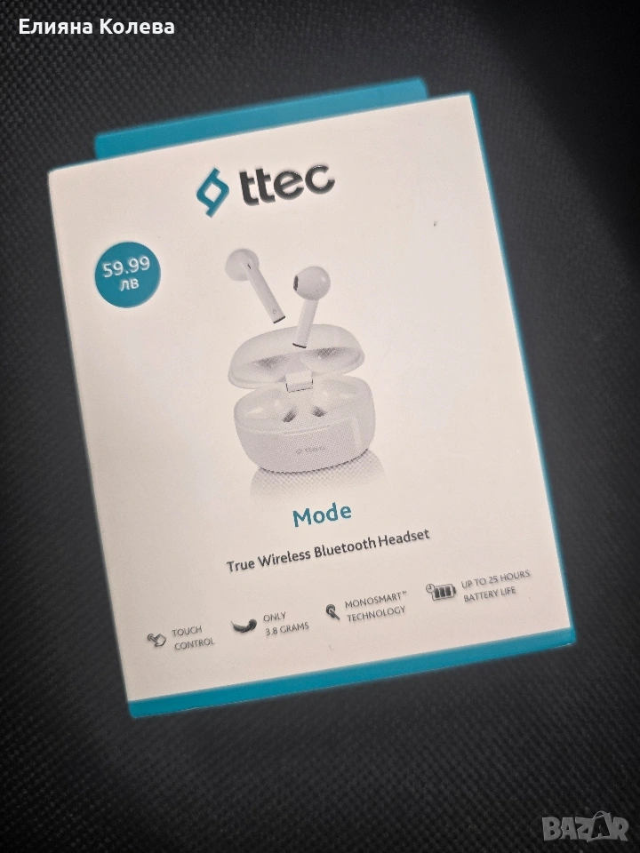 Безжични слушали TTEC mode, снимка 1