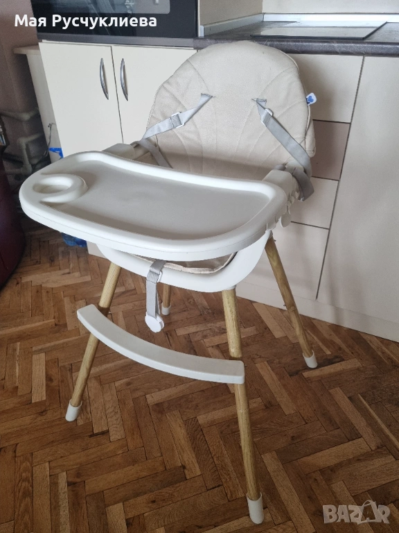 Детски стол за хранене KikaaBoo, снимка 1