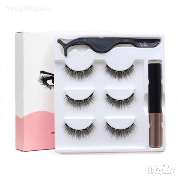 Изкуствени мигли с магнитчета – Лесно и естествено решение за твоето обаяние, снимка 1