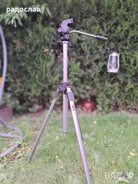 Статив Cullmann Pro TITAN CT100 + Филмова глава Cullmann CT 10, снимка 1