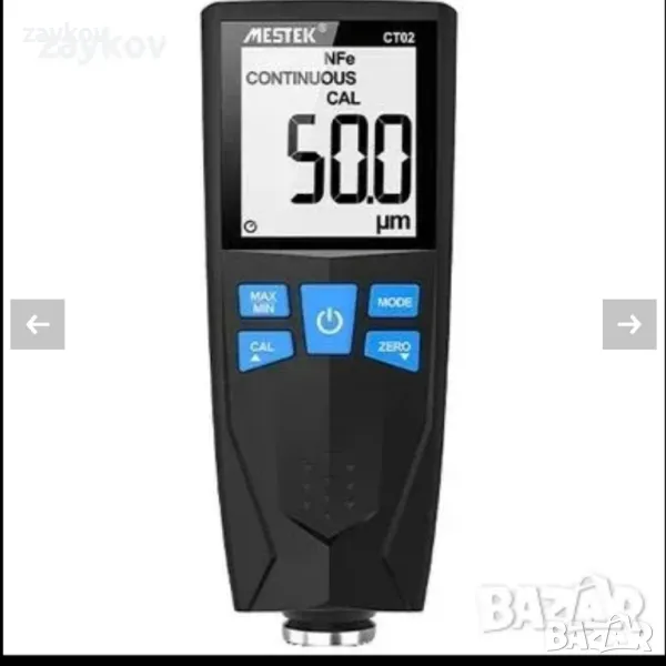 Mestek CT02 Цифров уред за измерване на дебелината на боята, снимка 1