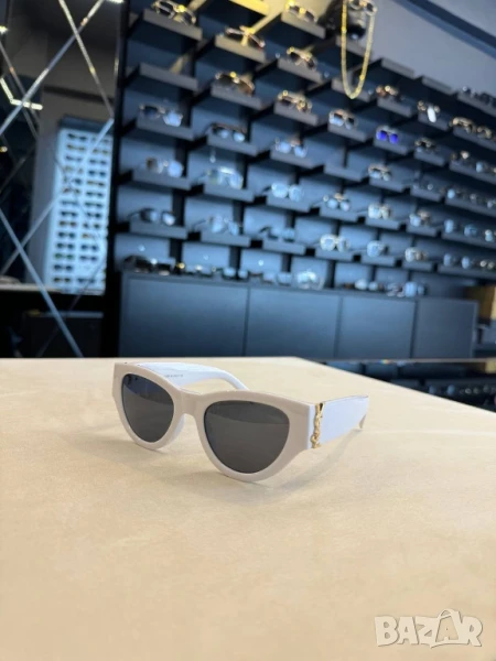 очила с черен обикновен калъф и ув защита ysl saint laurent balenciaga , снимка 1