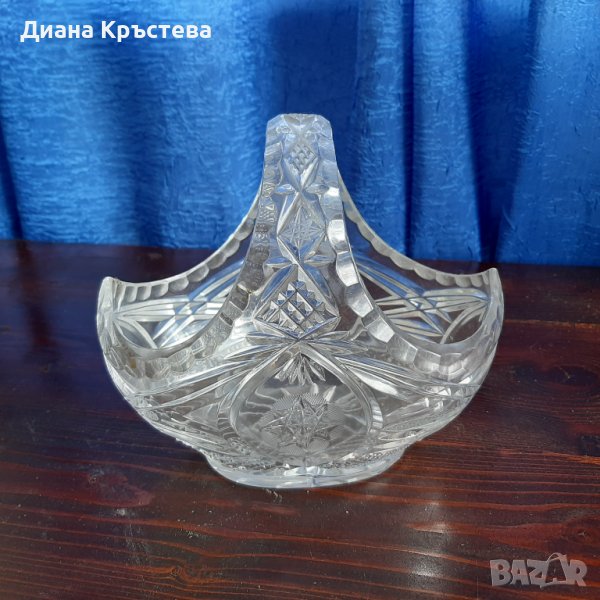 Кристална кошничка, снимка 1