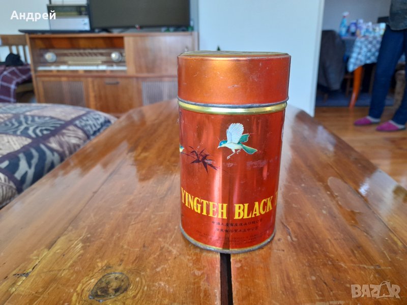 Стара кутия Черен чай, снимка 1