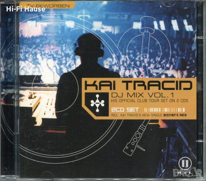 Kai Tracid-Dj Mix vol.1-2 cd, снимка 1