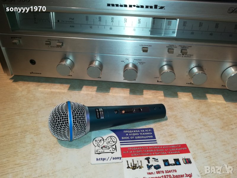 shure beta swiss-внос швеицария 0312201547, снимка 1