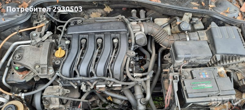 Двигател  Рено 1.6 113кс K4M НА ЧАСТИ!!!, снимка 1