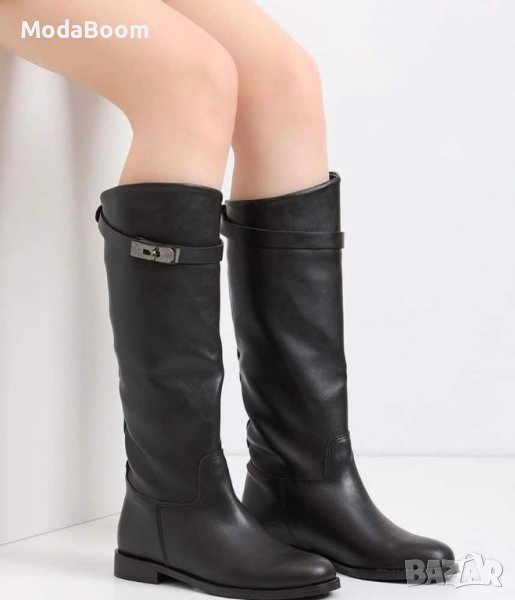 Дамски кожени ботуши , снимка 1