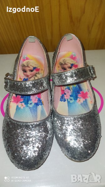 30н Блестящи пантофки на токче, снимка 1