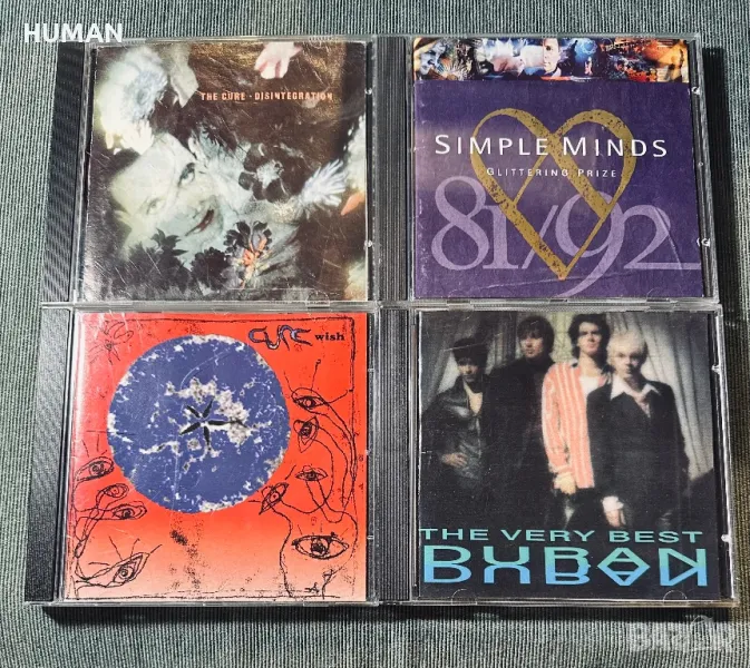 The Cure - Simple Minds - Duran Duran, снимка 1