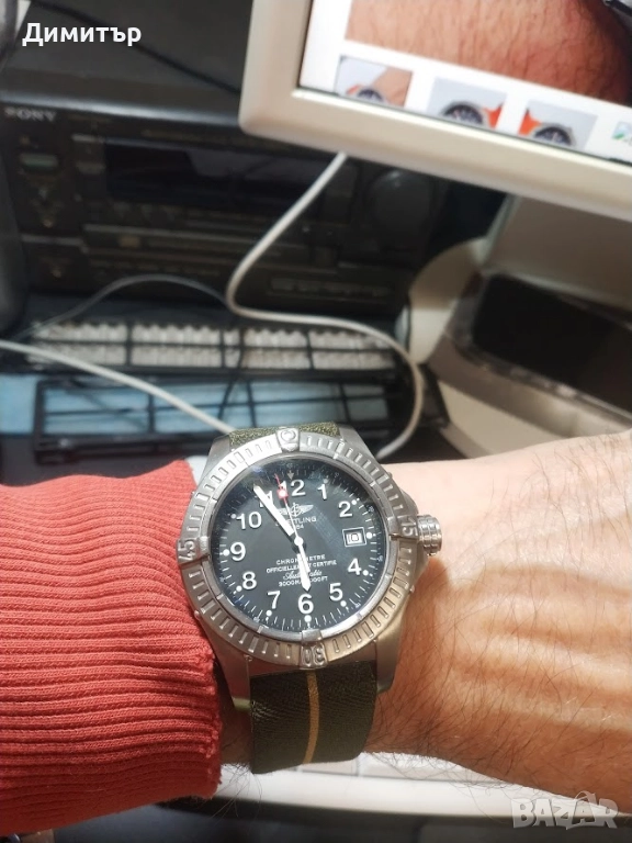 Breitling Avenger Seawolf Titanium e17370, снимка 1