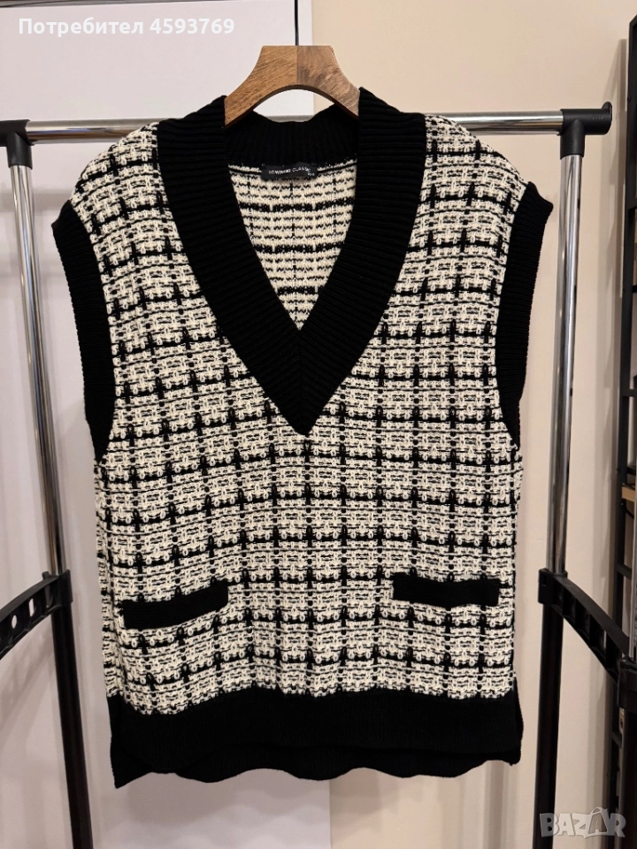 Пуловер без ръкав, снимка 1