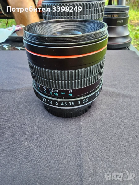 85 mm F1.8 фотообектив, снимка 1