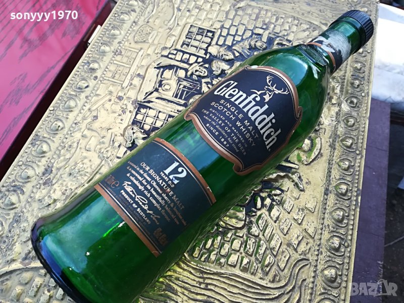 glenfiddich 12-празно шише за колекция 2102231045, снимка 1