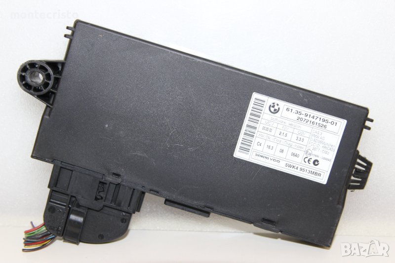 Комфорт модул BMW E90 E91 Serie 3 (2004-2013г.) 61.35 9147195-01 / 6135914719501 / 5WK49513MBR, снимка 1