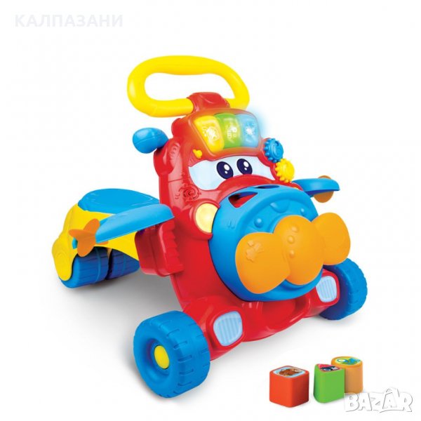 WINFUN Музикална проходилка Ride - On 2 в 1 Самолет Junior Jet Самолет 875, снимка 1