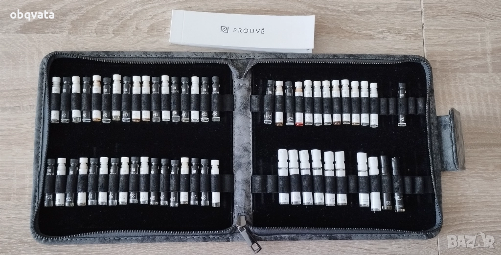 Ароматен стартов пакет PROUVE с парфюмни мостри + Блотер за тестване на аромати , снимка 1
