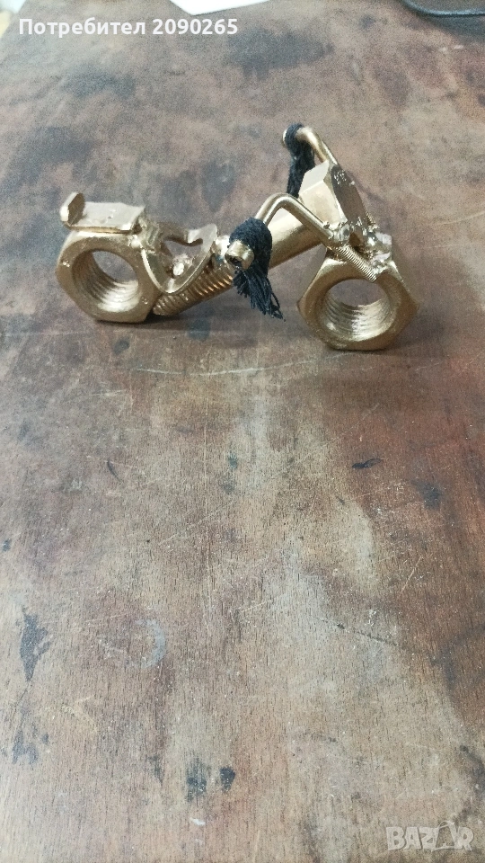 продавам метални моторчета тип Харлей Дейвидсън дължина15см , снимка 1