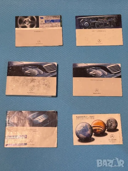 W203 ( 2000 - 2007 ) Калъф с документи , книжки , ръководство за експлоатация, снимка 1