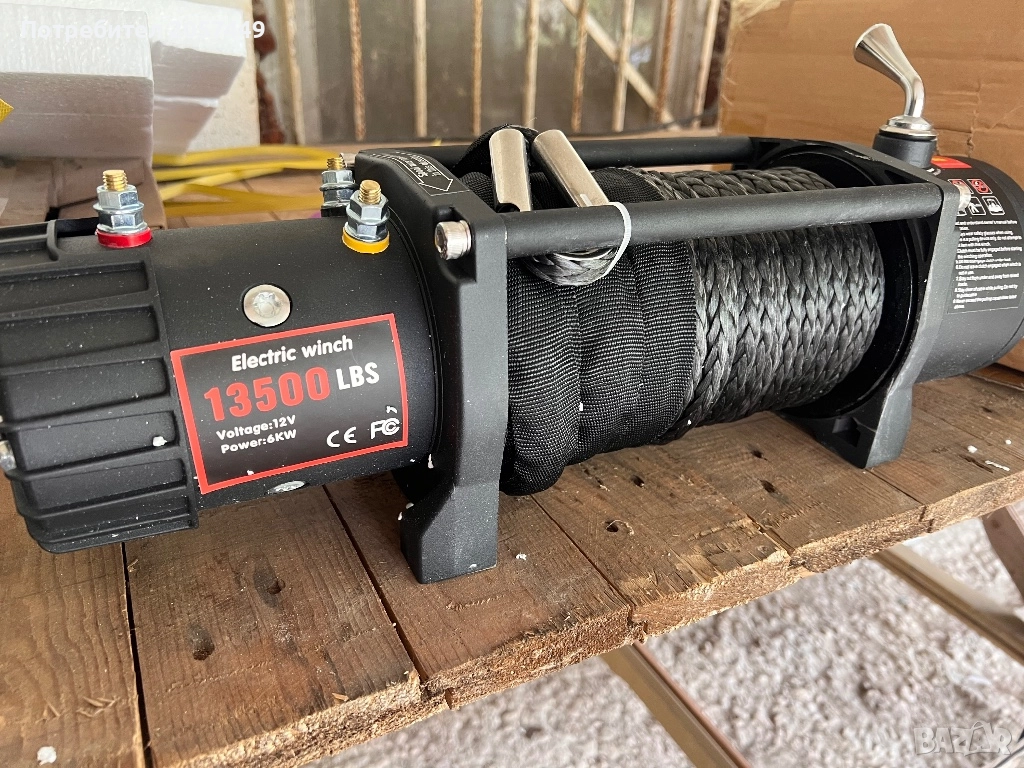 Лебедка за джип 13500 lb/6136 кг, снимка 1